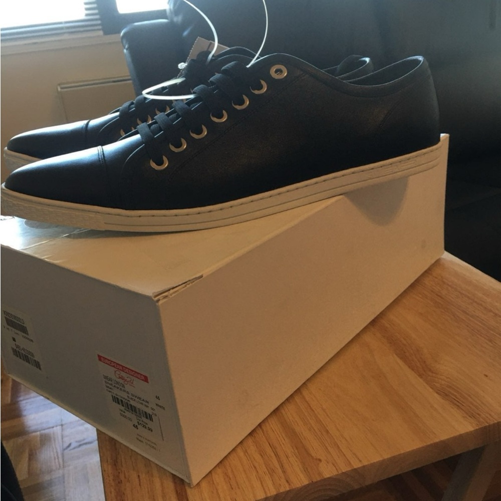 Leather James Dean Sneakers $300 Retail - Picture 2 of 10